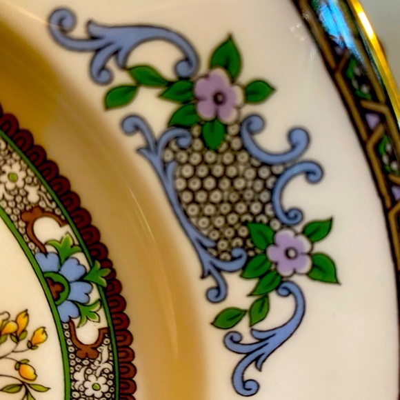 Vtg Paragon by Appointment to Her Majesty The Queen, Tree Of Kashmir 8” Plate - Picture 6 of 9